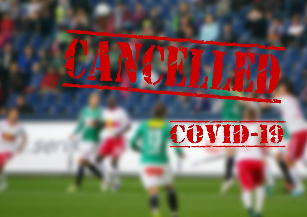 Eventos deportivos suspendidos por el coronavirus